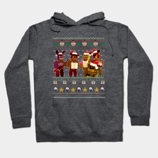 Holidays With Five Night at Christmas style ugly Hoodie